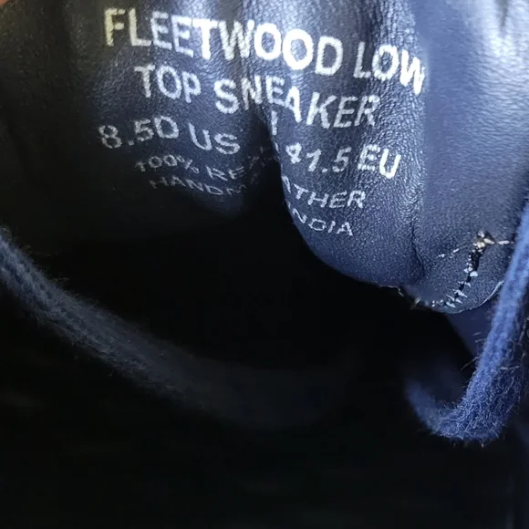 Carlos by Carlos Santana Fleetwood Low Top Brown Sneakers sz 8.5 - Picture 9 of 9